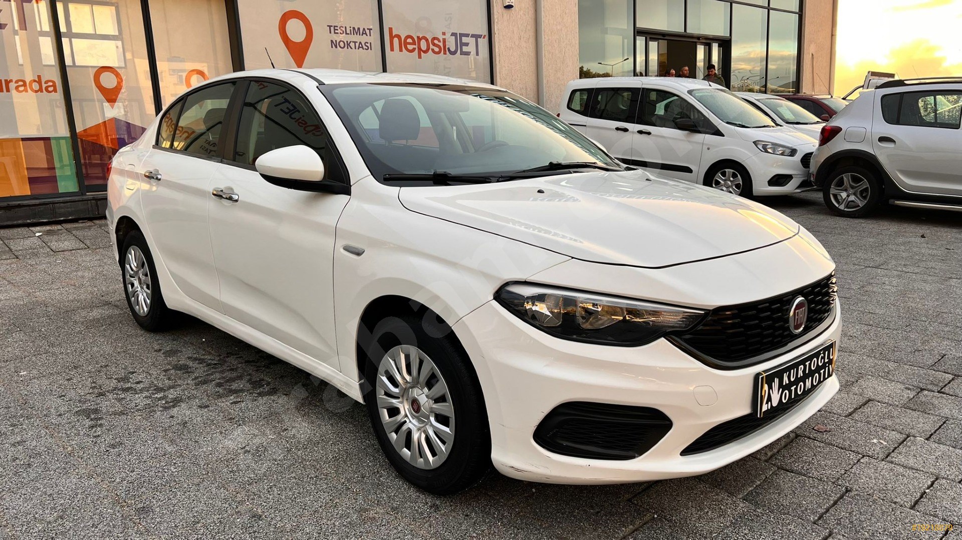 Galeriden Fiat Egea Fire Easy Model Mu La Km Beyaz