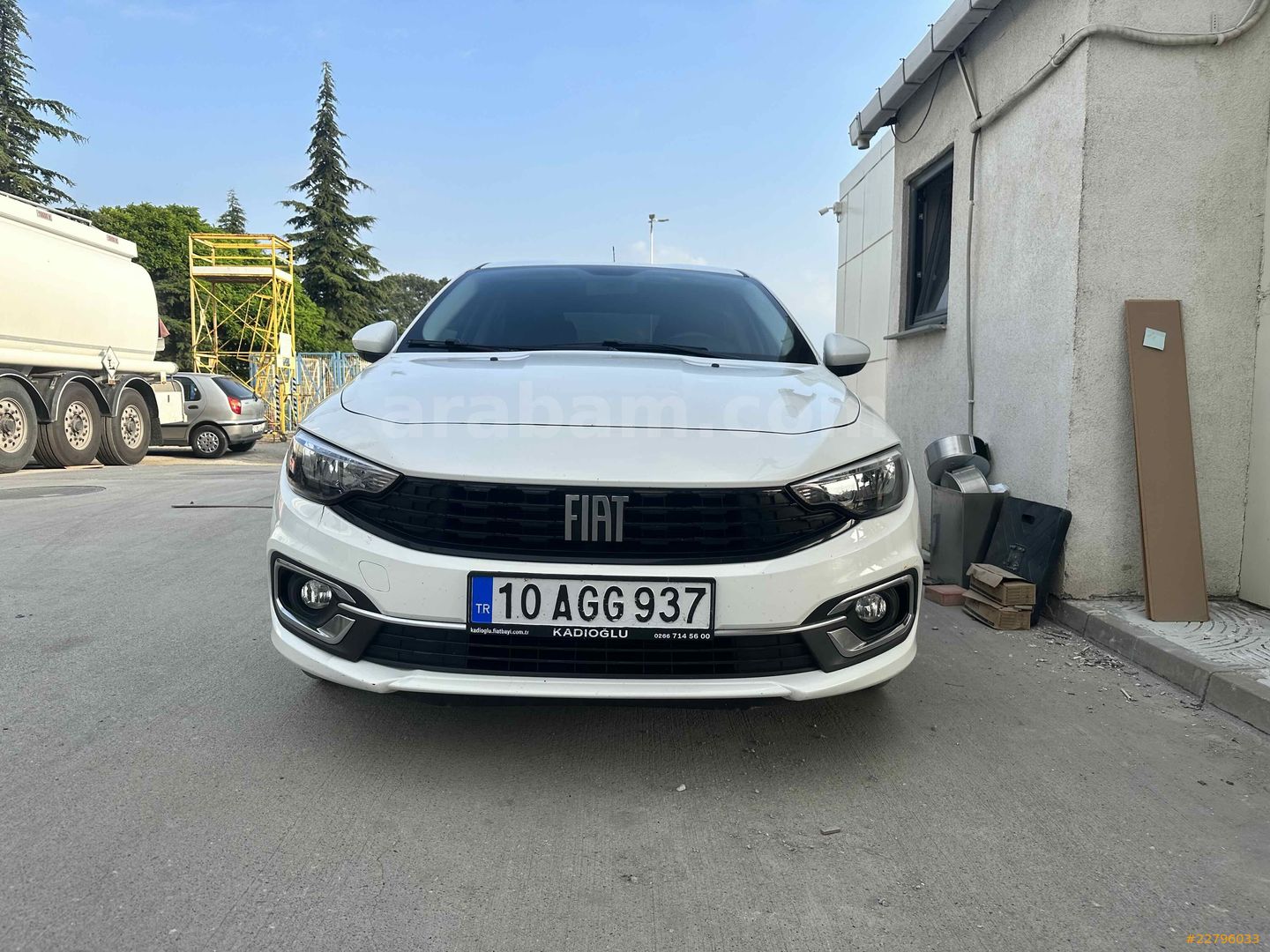 Galeriden Fiat Egea 1 4 Fire Easy Plus 2021 Model Bursa 41 000 Km Beyaz