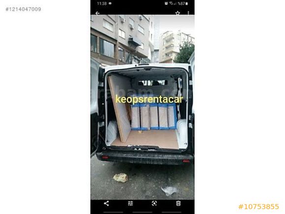 TİCARİ KAPALI KASA ARAÇ KİRALAMA TRAFIC PANELVAN NAKLIYE YAPILIR