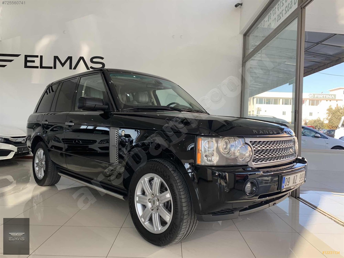 Galeriden Land Rover Range 3 6 Tdv8 Vogue 2008 Model Aydin 443 000 Km Siyah 12231134 Arabam Com