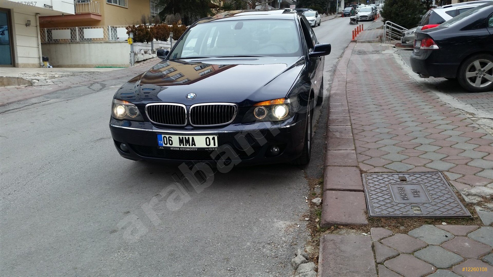 Galeriden BMW 7 Serisi 730d Standart 2007 Model Hatay 344.000 km Lacivert 5
