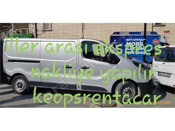 KIRALIK PANELVAN MASTER &TRAFIC YÜK VE TAŞINIR NAKLIYE YAPILIR