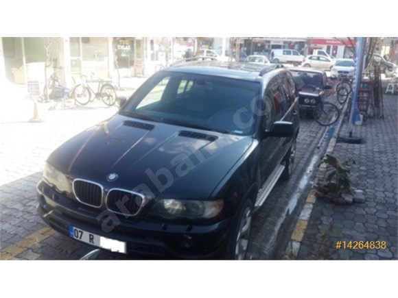 sahibinden bmw x5 30d 2002 model antalya 257 000 km siyah 14264838 arabam com