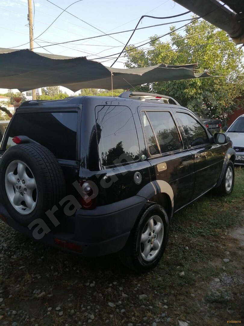 Galeriden Land Rover Freelander 1.8 1.8i 2001 Model Denizli 256.000 km Siyah 4