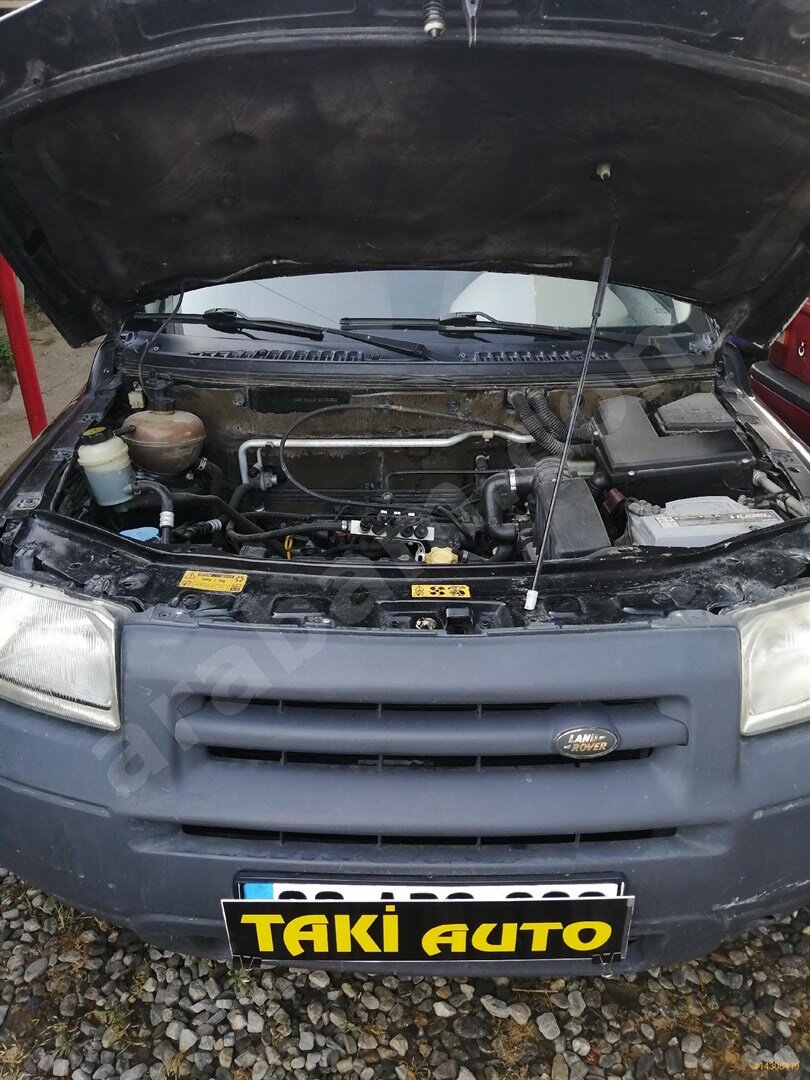 Galeriden Land Rover Freelander 1.8 1.8i 2001 Model Denizli 256.000 km Siyah 5
