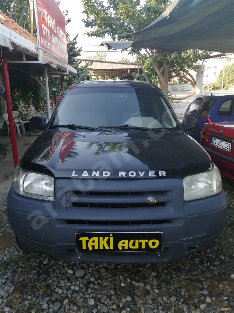 Galeriden Land Rover Freelander 1.8 1.8i 2001 Model Denizli 256.000 km Siyah 3