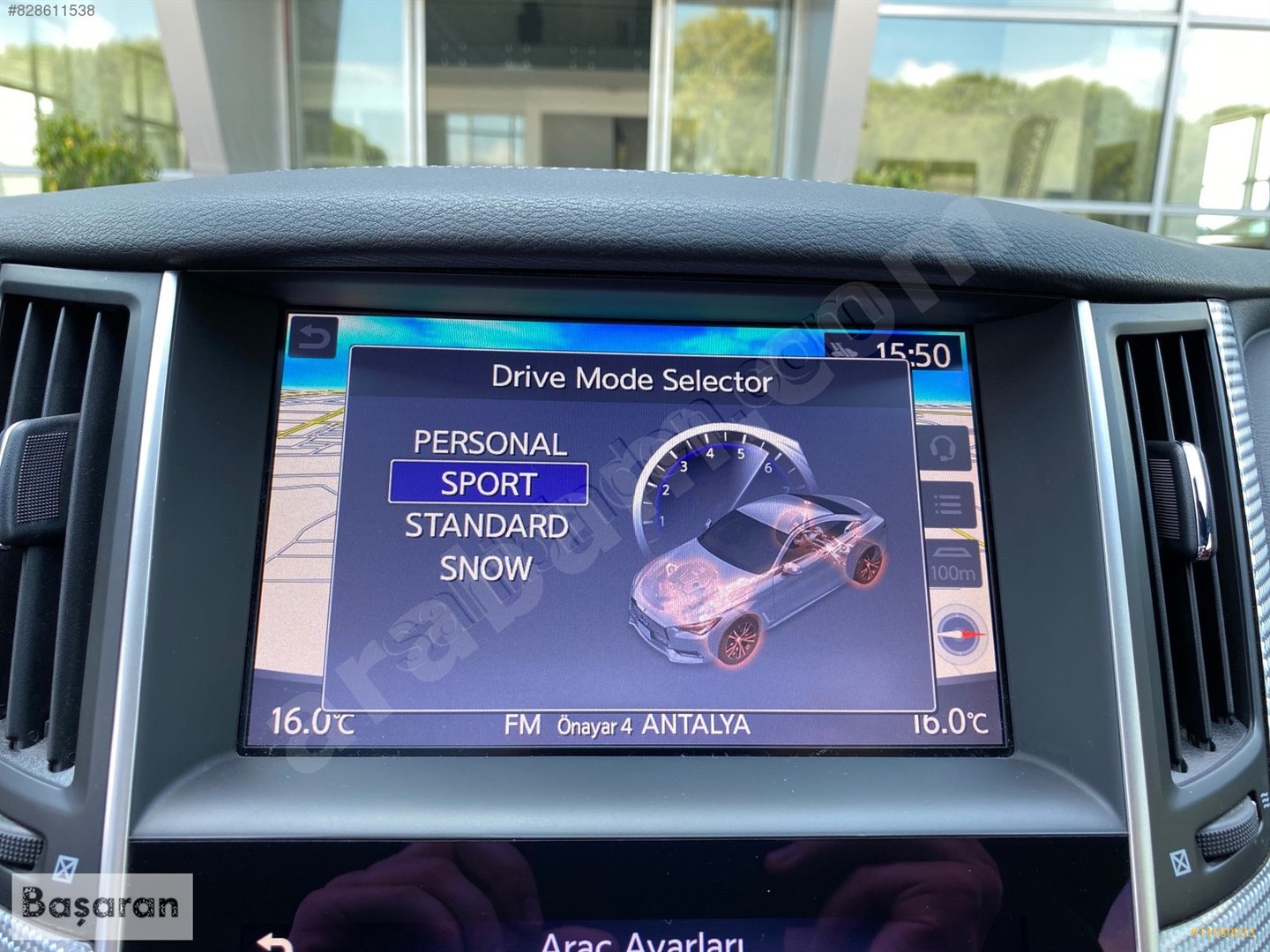 Galeriden Infiniti Q60 2 0 2017 Model Antalya 48 000 Km Gri 14580933 Arabam Com