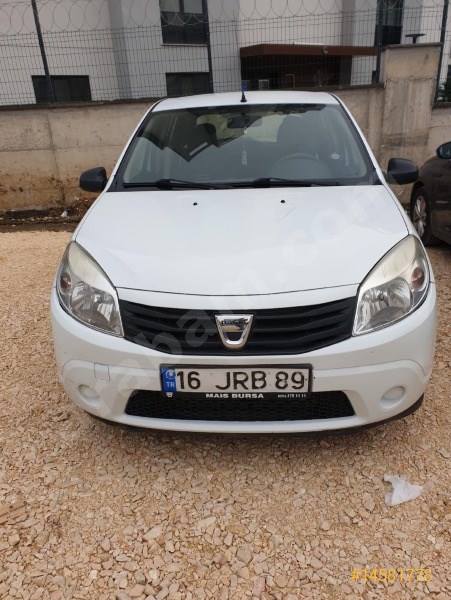 Satilik Sahibinden Dacia Sandero 1 5 Dci Ambiance 2012 Model Bursa 185 076 Km Beyaz Arac Piyasasi