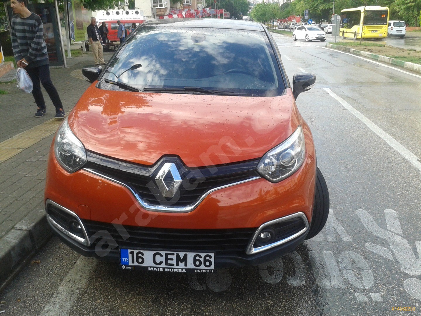 Sahibinden Renault Captur 1 5 Dci Icon 2016 Model Bursa 58 000 Km Turuncu 14582253 Arabam Com