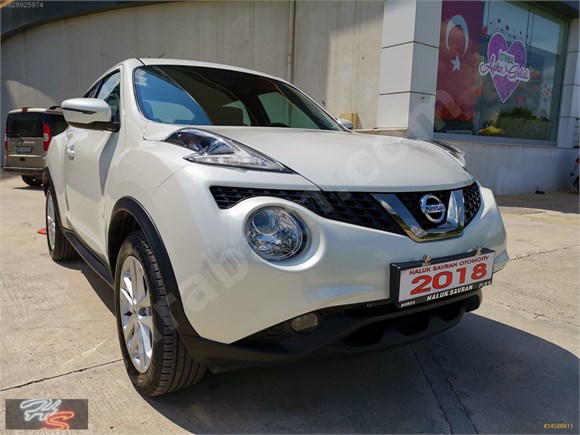 galeriden nissan juke 1 5 dci sky pack 2018 model bursa 14 000 km beyaz 14586911 arabam com