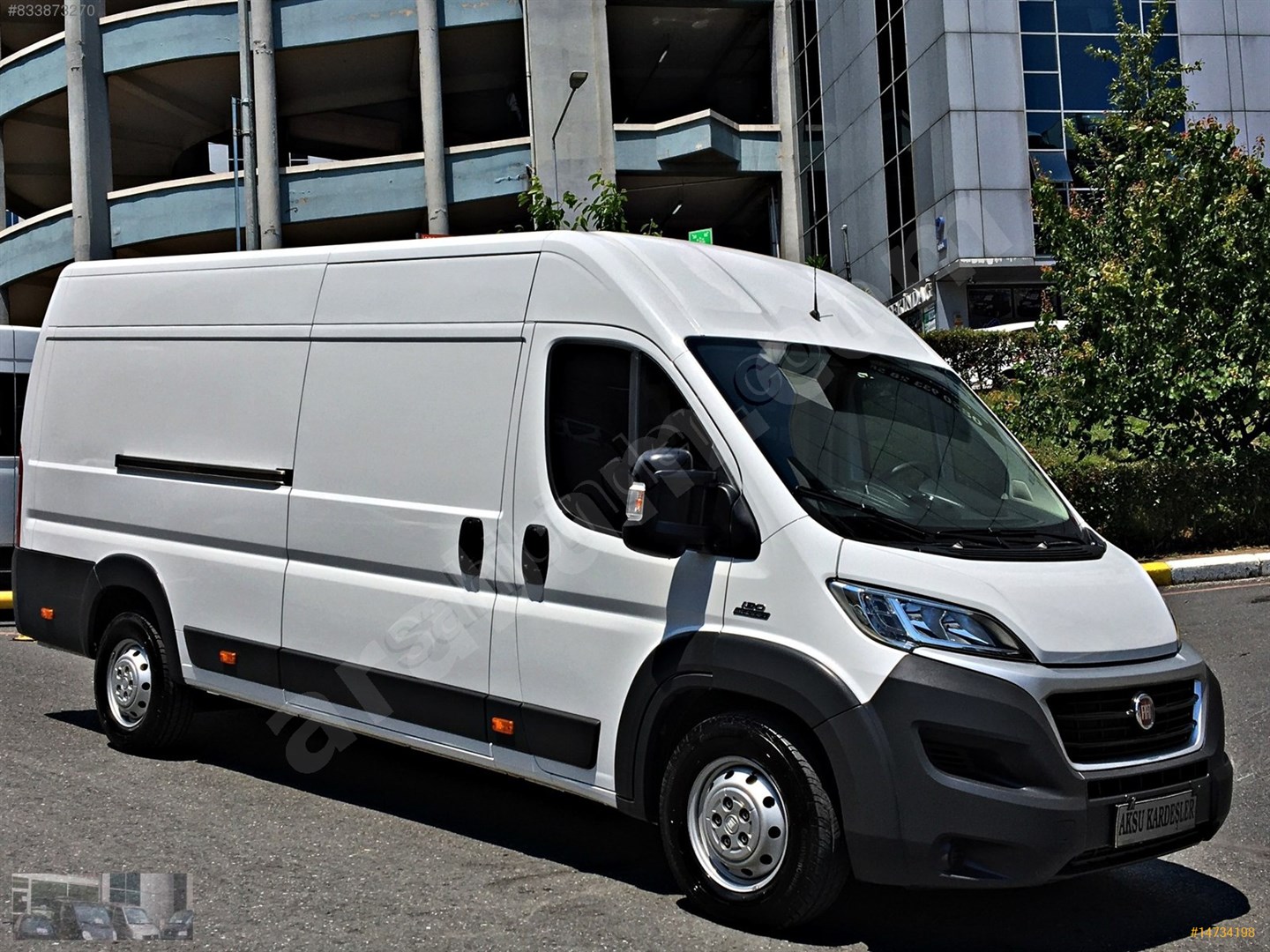 Galeriden Fiat Ducato 15 Van 2017 Model İstanbul 18.000 km