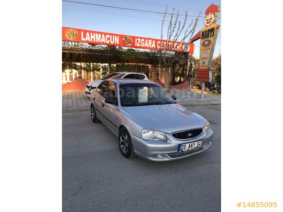 Galeriden Hyundai Accent 1.5 CRDi Admire 2003 Model Denizli