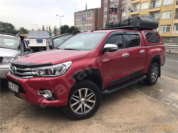 Galeriden Toyota Hilux 2 8 D 4d 2016 Model Istanbul 70 000 Km Kirmizi 14896024 Arabam Com