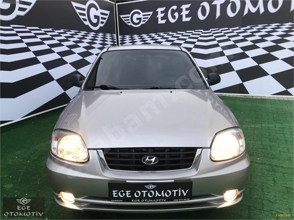 ORJİNAL 257.000 KMDE KLİMALI ACCENT 1.3 ADMİRA H.Y KLM.