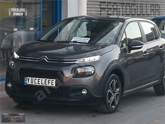 YÜCELEFE DEN HATASIZ BOYASIZ 2019 CITROEN C 3 FEEL 19 BİN KM DE