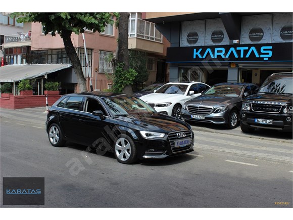 KARATAŞ tan 2016 AUDI A3 SPORTBACK 1.6 TDI.SPORT HATASIZ FULL