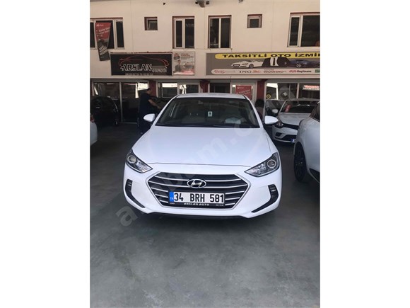 18000 KM Hyundai Elantra 1.6 D-CVVT Style Design Pack 2018HATASIZ