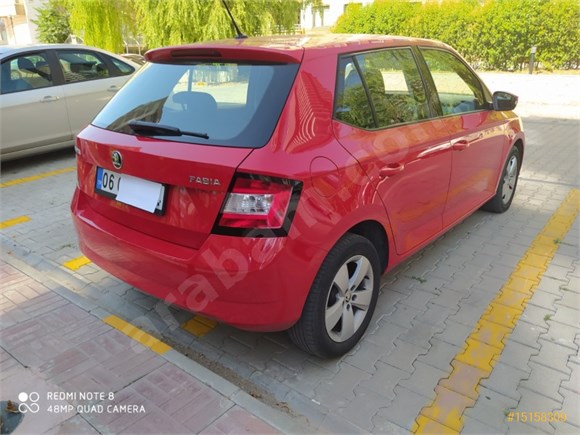 Sahibinden Skoda Fabia 1 2 Tsi Style 2015 Model Ankara 109 800 Km Kirmizi 15158309 Arabam Com