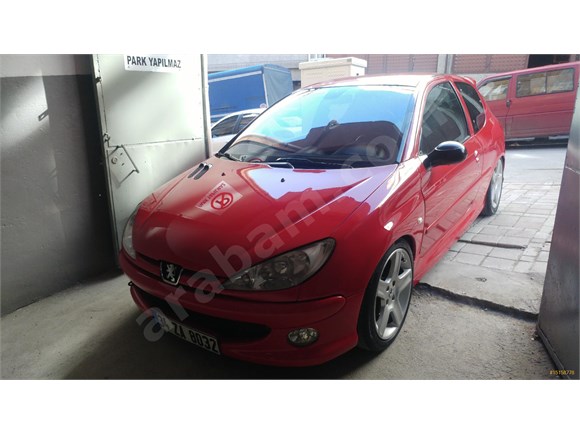 sahibinden peugeot 206 2 0 rc 2004 model istanbul 157 000 km 15158778 arabam com