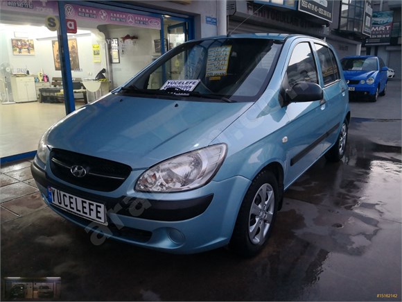 Galeriden Hyundai Getz 1 4 Dohc Ab Ac 2010 Model Izmir 165 000 Km Mavi 15162142 Arabam Com