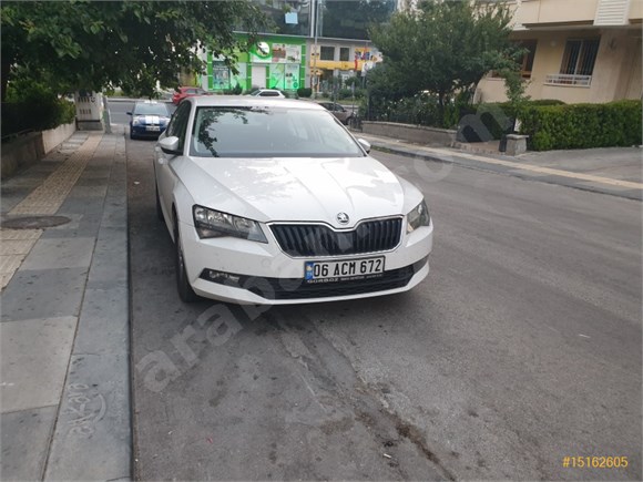 Sahibinden Skoda Superb 1 6 Tdi Active 2016 Model Ankara 87 500 Km Beyaz 15162605 Arabam Com