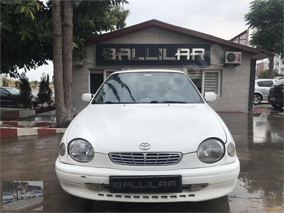 galeriden toyota corolla 1 3 terra 1999 model mersin 376 000 km beyaz 15163809 arabam com