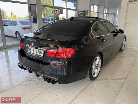 galeriden bmw 5 serisi 520d exclusive 2011 model izmir 278 000 km siyah 15423915 arabam com
