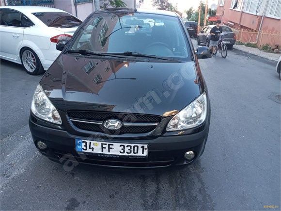 Sahibinden Hyundai Getz 1 4 Dohc Ab Ac 2008 Model Istanbul 166 000 Km Siyah 15425314 Arabam Com