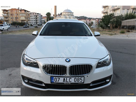 Galeriden Bmw 5 Serisi 520i Premium 2015 Model Antalya 164 000 Km Beyaz 15431857 Arabam Com