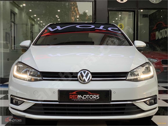 RED MOTORS-2018-VW GOLF 7.5-1.6 TDI-DSG-CAMTVN-MATRIXLED-HATASIZ