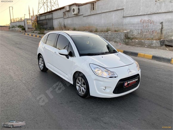 110 BİN KİLOMETREDE 2012 MODEL OTOMATİK VİTES CİTROEN C 3