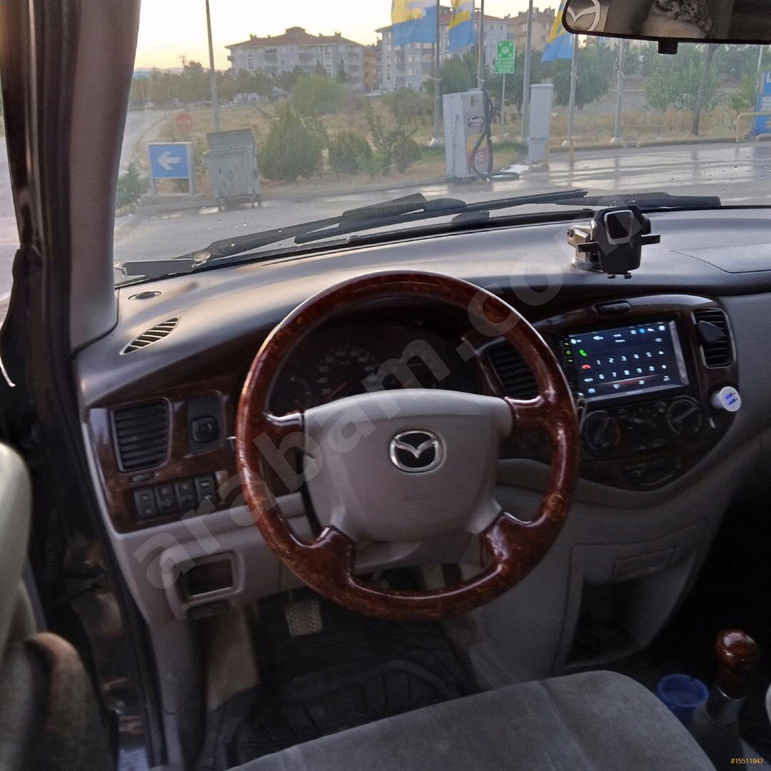 Sahibinden Mazda MPV 2.0 2000 Model Isparta 300.000 km Siyah 5