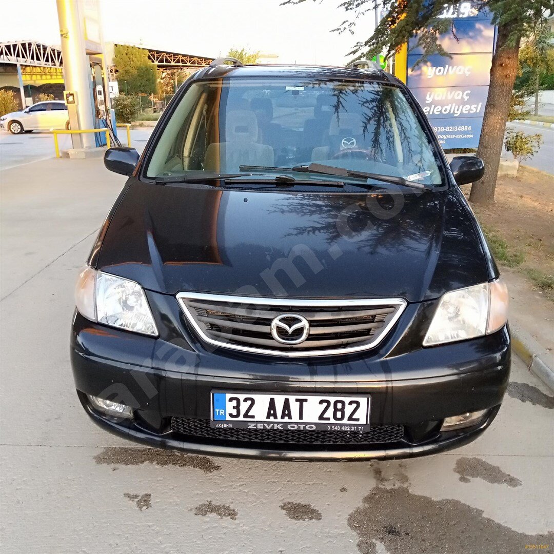Sahibinden Mazda MPV 2.0 2000 Model Isparta 300.000 km Siyah 2