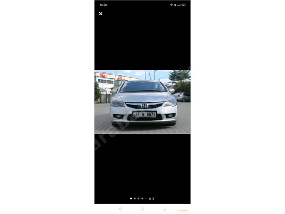 Sahibinden Honda Civic 1.6 i-VTEC Dream 2010 Model