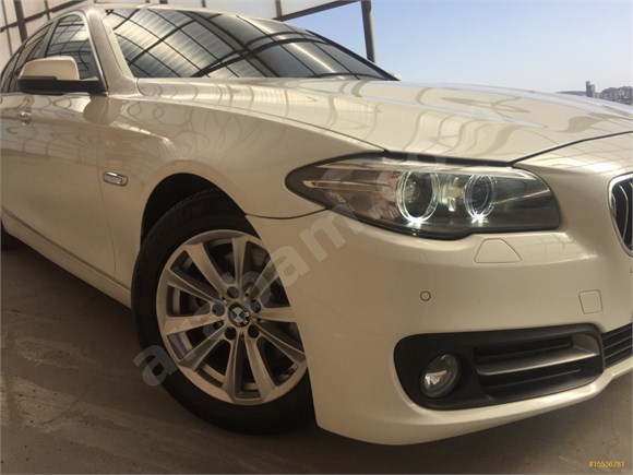 2014 BOYASIZ ÇİZİKSİZ BMW 5.20İ PREMİUM 170HP SR+DERİ+HAYALET+VAKUM FULL