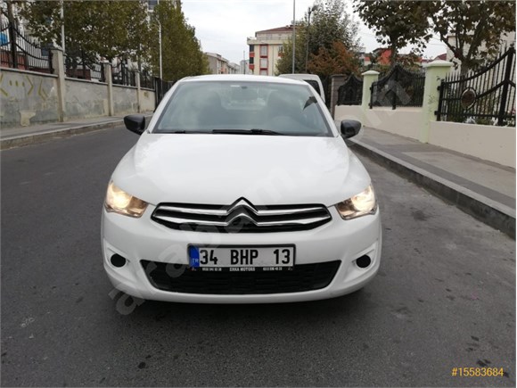 2014 MODEL CİTROEN C-ELYSEE 1.6 HDİ ATTRACTİON PİYASANIN ALTINDA