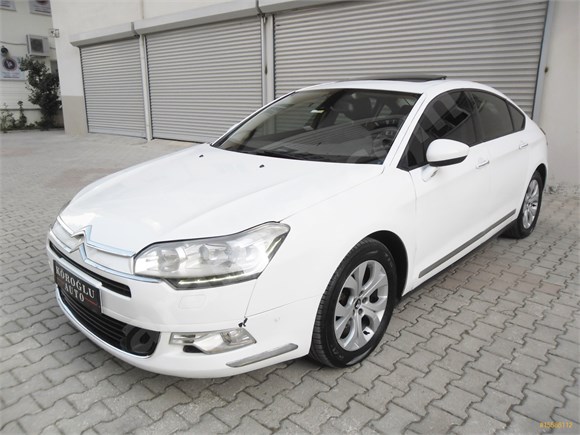 2012 CİTROEN C5 1.6 E-HDİ 115BG EXECUTİVE OTOMATİK F1 SUNROOF NAVİ.