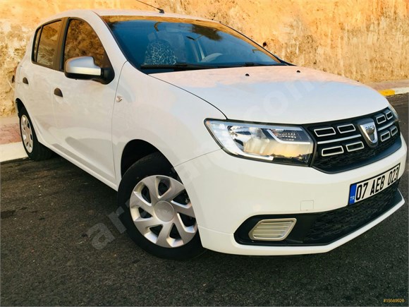 Boyasız Sadece 365 km de Sahibinden Dacia Sandero 1.5 dCi Ambiance 2018 Model