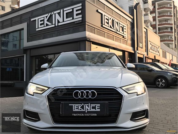 TEKİNCE MOTORS 2018 AUDİ A3 SEDAN DESİGN LİNE DİZEL OTM BOYASIZ