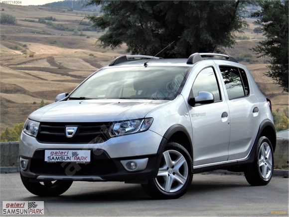 Samsun Parkdan 2015 Dacia Sandero 1.5 dCi Stepway 82.000 KM