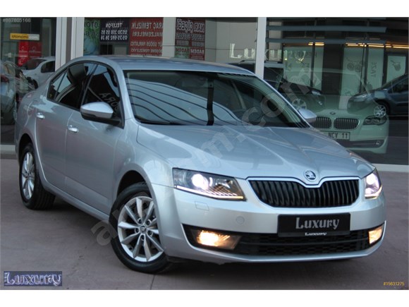 LUXURY CARS2014 SKODA OCTAVİA 1.6TDI ELEGANCE CR OTOMATİK