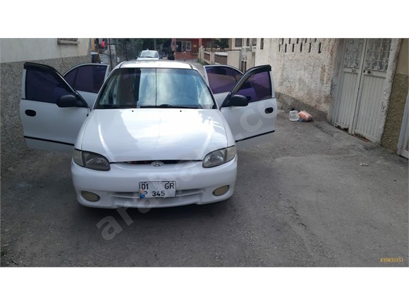 Sahibinden Hyundai Accent 1.3 LS 1998 Model