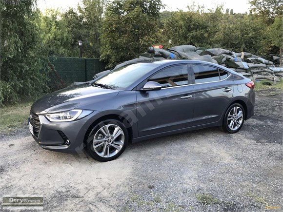 103.000 km - 2016 HYUNDAİ ELANTRA 1.6 crdi ELİTE - YARI OTOMATİK