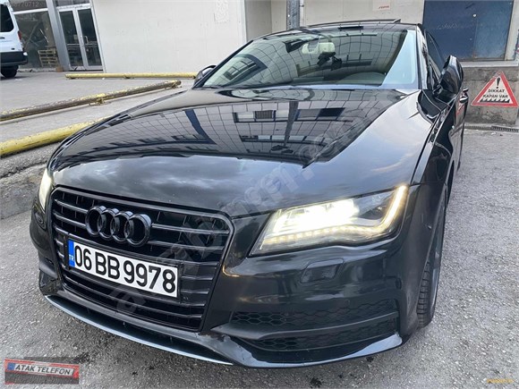 DOĞUŞ BAYİİ ÇIKIŞLI 2012 AUDİ A7 3.0TDİ QUATTRO SLİNE DEĞİŞENSİZ