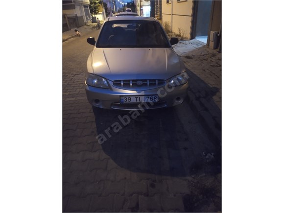 Sahibinden Hyundai Accent 1 3 Lx 2001 Model Kirklareli 210 000 Km Gri 15682557 Arabam Com