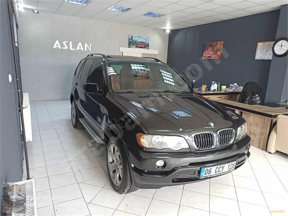 Galeriden Bmw X5 30d 2002 Model Ankara 277 000 Km Siyah 15682925 Arabam Com