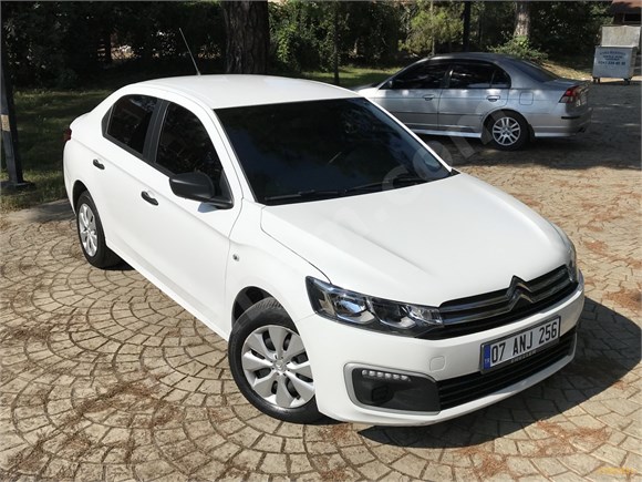 Sahibinden Citroen C Elysee 1 6 Bluehdi Live 2018 Model Antalya 64 000 Km Beyaz 15683451 Arabam Com