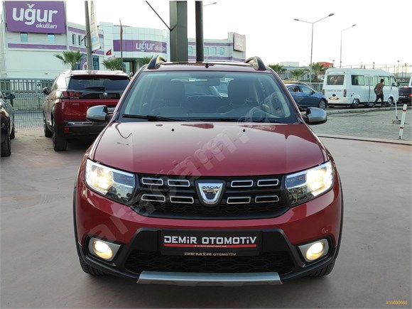 DEMİR DEN 2017 BOYASIZ DACİA SANDERO STEPWAY 109.500 KM