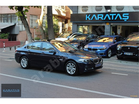 KARATAŞ tan 2015 BMW 5.20i PREMIUM VAKUM+HAYALET+AKILLI BAGAJ