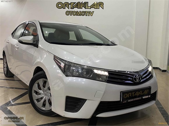 2014 TOYOTA COROLLA 1.33 LİFE DÜŞÜK KM ÇOK TEMİZ